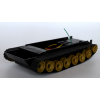 Tank Robot DIY Chassis Smart track with two carbon brush motors