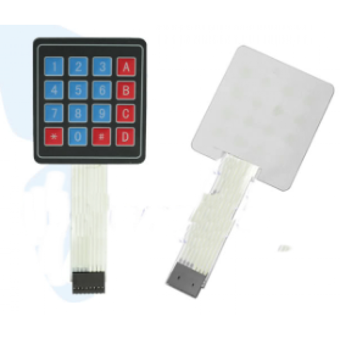 4x4 Matrix 16 Key Membrane Switch Keypad Keyboard for Arduino/AVR/PIC/ARM