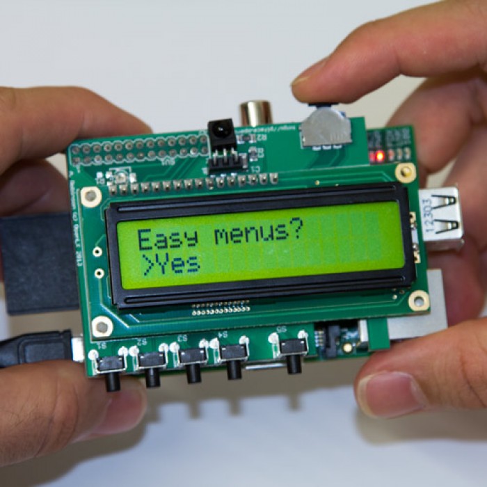 CONTROL-&-LCD-DISPLAY---I/O-BOARD-WITH-LCD-DISPLAY,-FOR-RASPBERRY-PI