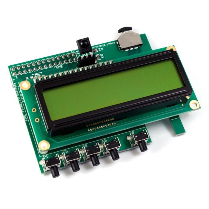 CONTROL-&-LCD-DISPLAY---I/O-BOARD-WITH-LCD-DISPLAY,-FOR-RASPBERRY-PI